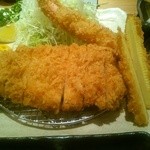 とんかつ いわい - エビとんふき(笑)