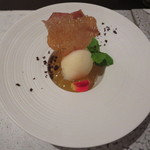 日本料理 TOBIUME - 真空減圧の桃