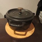 日本料理 TOBIUME - STAUBで来たのは炊き立てご飯