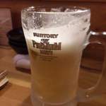 煙人 - 生ビール