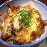 カツ善 - ミックス丼（１０００円）