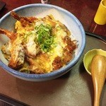 カツ善 - ミックス丼（１０００円）