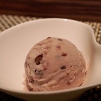 旬菜ステーキ処 らいむらいと - あずきアイスクリーム