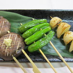 Kihachirakuhachi - 野菜３種焼き