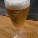 いたずらや - グラスビール