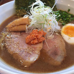 札幌鮭ラーメン麺匠 赤松 - 超濃厚 THE鮭DORO 880円