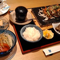 あぐー豚　炭火炙り焼き御前