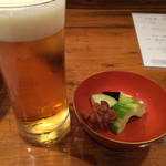 東京 土山人 - お通しと生