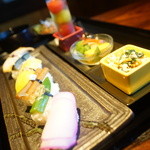 美肌ダイニング kei - 彩り野菜寿司