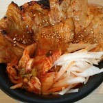 韓国食堂十八番 - みそ味です。こっちの方が美味しかったかも。