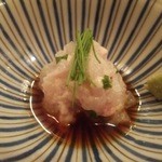 丸萬寿司 - かわはぎ肝和え