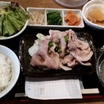 Nagahide - 豚しゃぶ胡麻ポン酢定食