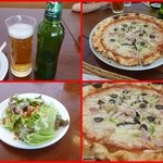 モンドール - ランチにミックスピザ