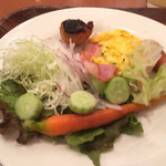 アランヴェールホテル京都 - 朝食ブッフェ
                                細長にんじんを
                                とってみた♪