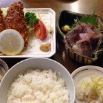 かご平 - 地鯵定食\1,200-