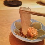 さえ喜 - 甘カレイ 肝醤油で