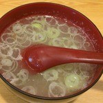 やきとり良太 - 鳥スープ単品も勿論OK。