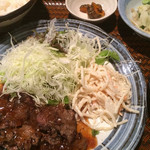 Sakananoumaiokatteya - 牛ハラミ定食  元気もりもり(^ ^)