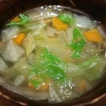 Kuroneko - スープは野菜豊富