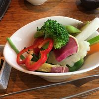 飛騨牛一頭家 馬喰一代 各務原 - 炭火焼きランチのサラダ
