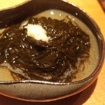 鮨小山 - 日本海もずく