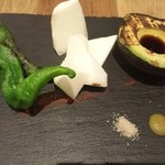 kunsei lover fumo - 万願寺とうがらし☆長いも☆アボカド