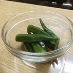 魚せい - オクラの漬物~❤