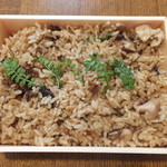 旬菜 おぐら家 - 夏蛸の尾崎牛と山椒の炊き込みご飯炊き込みご飯