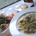 クッチーナ・アン・ベース - すべて登場やっぱり多いパン持ち帰りました（＾＾；