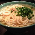 野らぼー - 冷やひや（かけうどん、麺＆汁とも冷たいです）