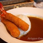 築地スパイス山麓 - 海老フライカレー1080円2010年5月