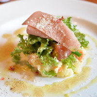 京町家イタリアンろんくす - 2015/08　Bﾗﾝﾁ 1,900円　ポテト&生ハム
