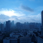 NEW WORLD - 窓からの上海。