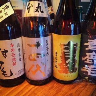 厳選日本酒・焼酎をはじめ、食事と相性のよいドリンクが充実
