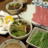 和牛料理 要 - なんか、、、ちょっと寂しい？