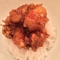 清壽 - かき揚げ天丼