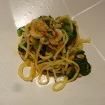 リストランテ サクラ - 小海老と菜の花のフェデリーニ、トマトソース
