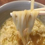麺屋NOROMA - 麺、持ち上げ(27.6月)