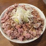 麺屋NOROMA - チャーシュー丼 350円(27.6月)