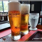 ジャクソンビーフステーキハウス - 生ビールとノンアルコールビール