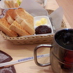 コメダ珈琲店 - 小倉トースト