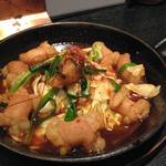 魚心 - 丸腸の炒め物