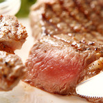 Wain Niku Baru Taimu - サーロインステーキの熟成肉が1480円！！