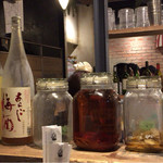 ビストロ チキート - 梅酒や柚子酒の一升瓶も♪