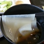 さくら - 夏季メニュー「天もりさくらうどん」（1200円）のさくらうどん
