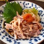 ● Gatsu sashimi with yuzu ponzu sauce