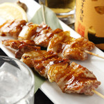 ● selection of specially selected charcoal-grilled skewers