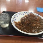 大衆食堂半田屋 - カツカレー大盛り550えん