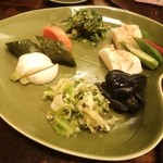 大森 野田岩 - 上新香盛り合わせ