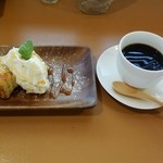 cafe mashed up - シフォンケーキセット600円